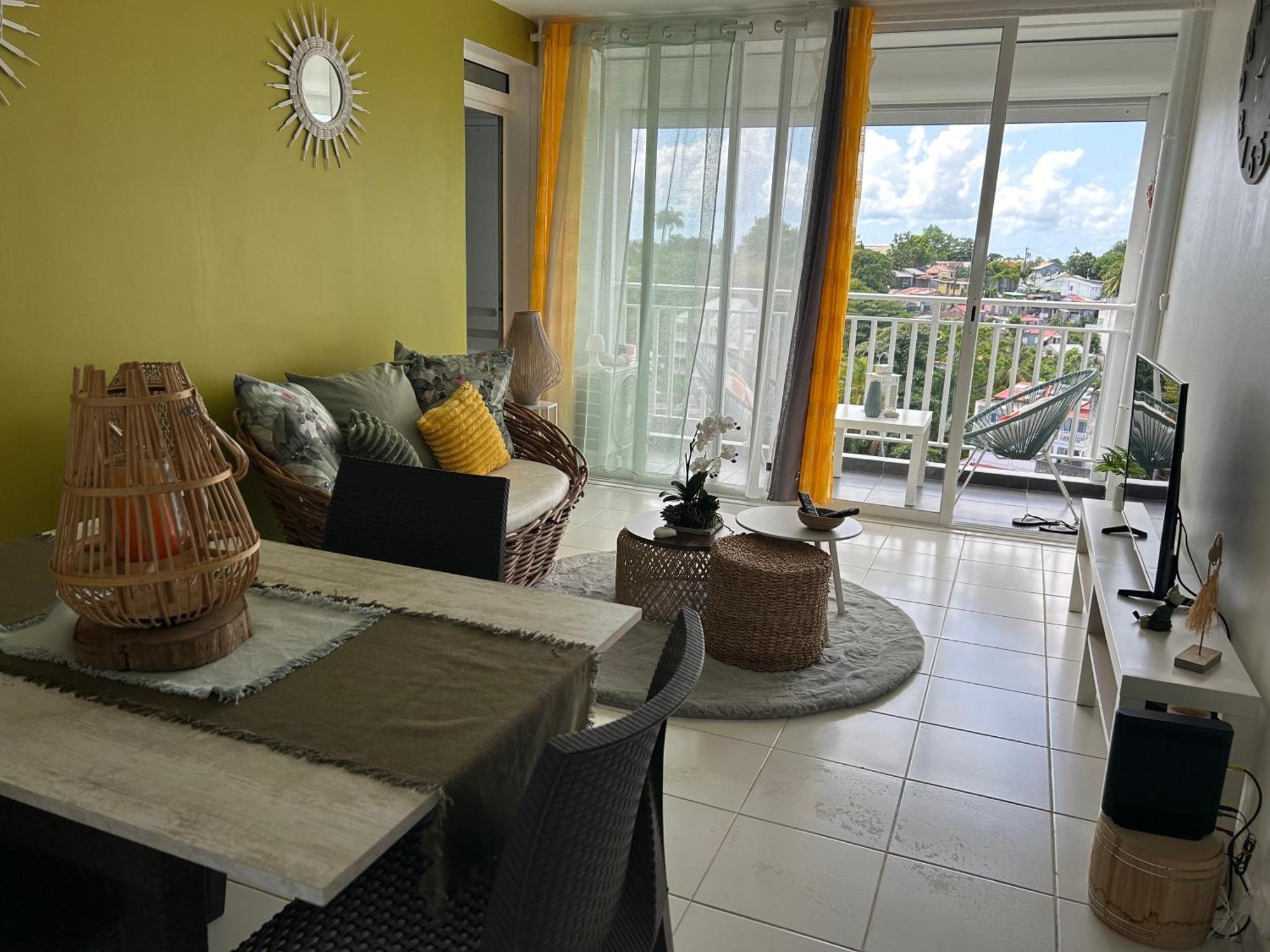 Appartement Avec Vue Panoramique De Pointe-A-Pitre Esterno foto